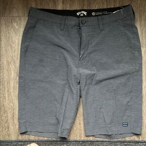 Billabong Gray Flat Front Shorts